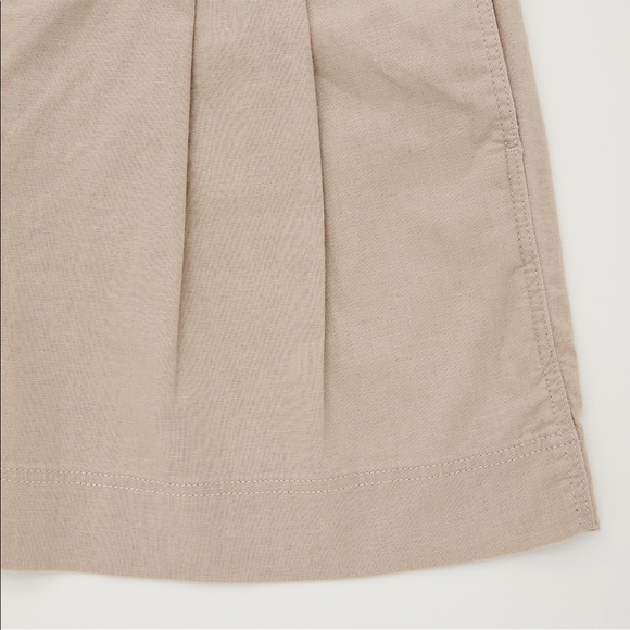 NWT NEVER WORN | Uniqlo Women Linen Cotton Shorts, Blue with stripes, Size XL - Picture 11 of 16